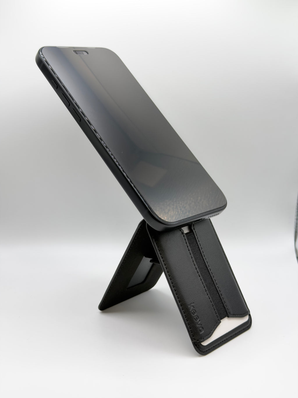 KickStand Phone Wallet - Jet Black