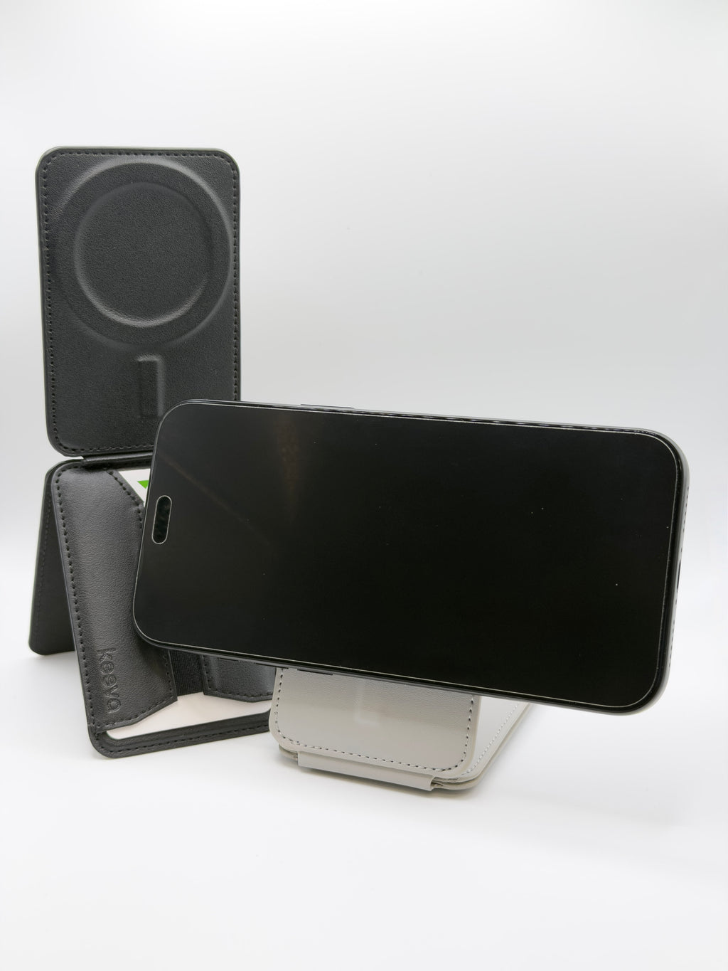 KickStand Phone Wallet - Jet Black